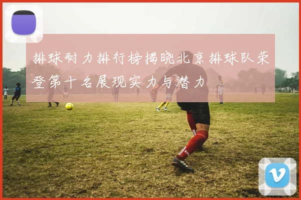 排球耐力排行榜揭晓北京排球队荣登第十名展现实力与潜力